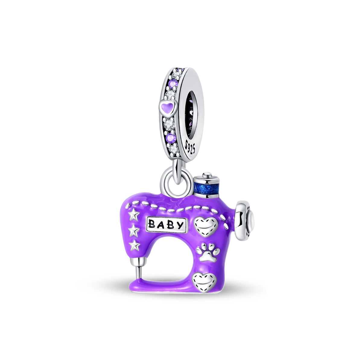 Doll Sewing Machine Charm