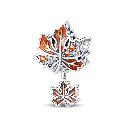 Maple Leaf Charm