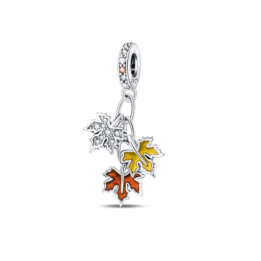 Dance of Autumn Leaves Charm