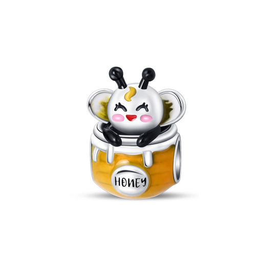 Bee Honey Pot Charm