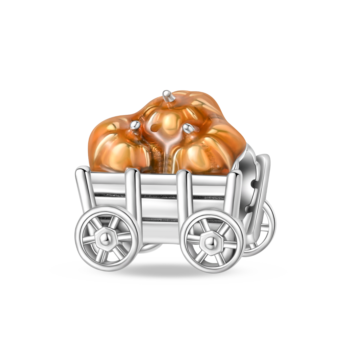 Farm Pumpkin Pile Charm