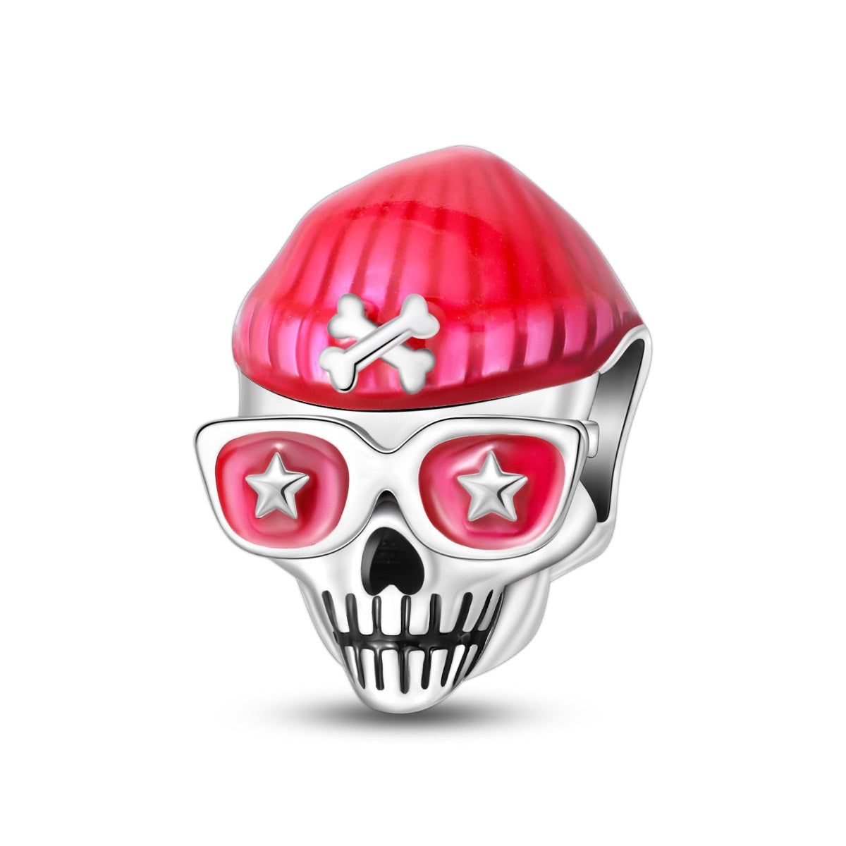 Luminous Tough Guy Skull Beads