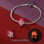 Luminous Tough Guy Skull Beads
