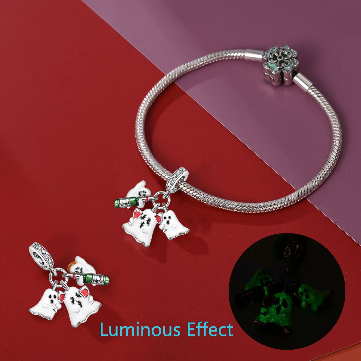 Luminous Alcoholic Friend Charm
