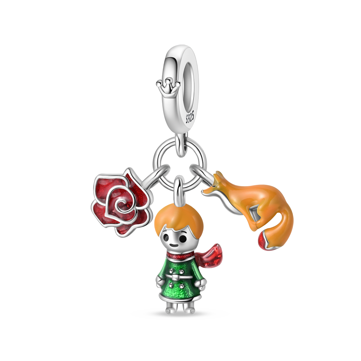 Little Prince 3-Piece Charm Set