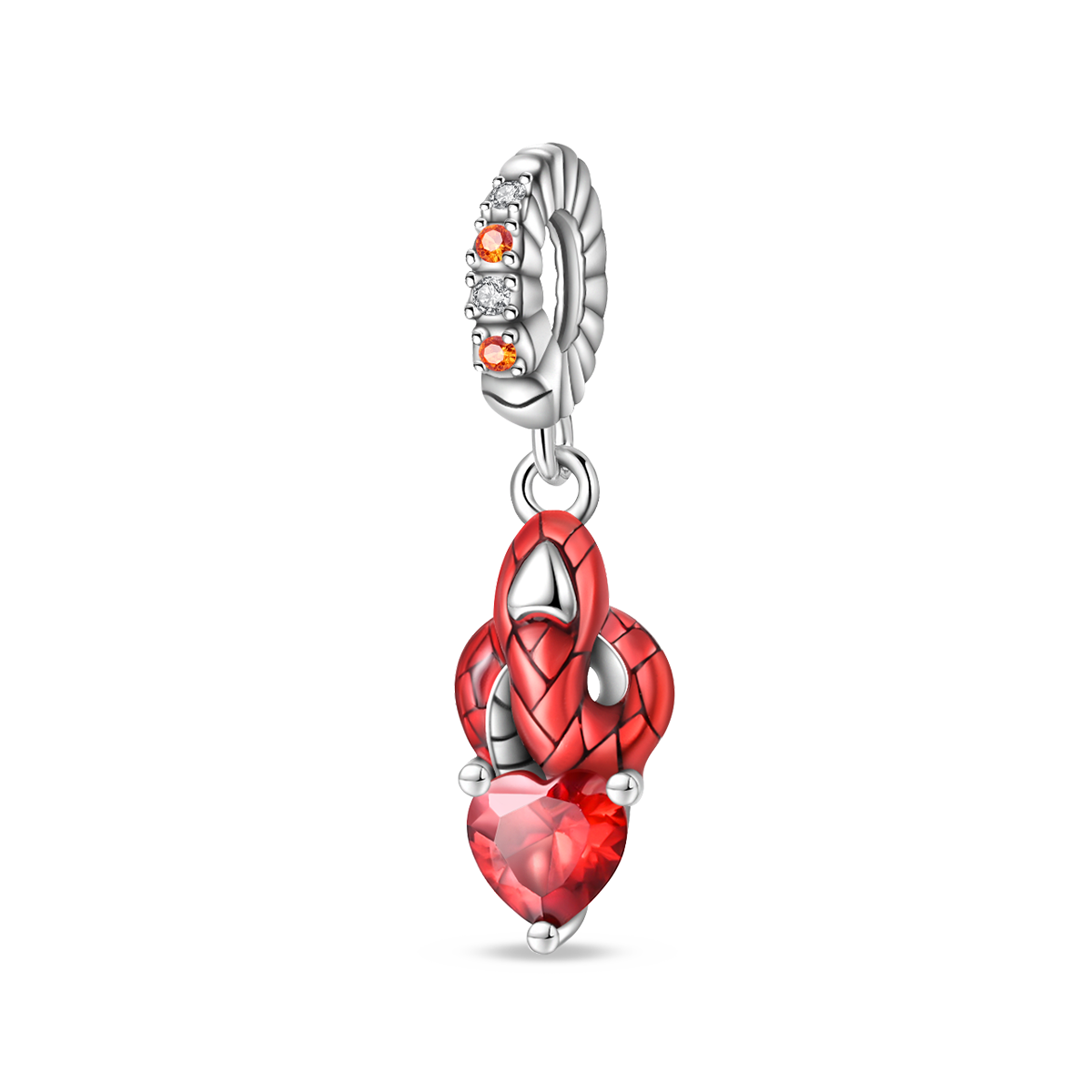 Mysterious Red Snake Charm