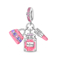 Chanel Style 3-Piece Charm Set