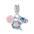 Garden Tea Party 3-Piece Charm Set