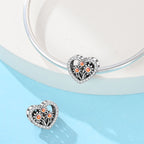 Heart-Shaped Sun Charm