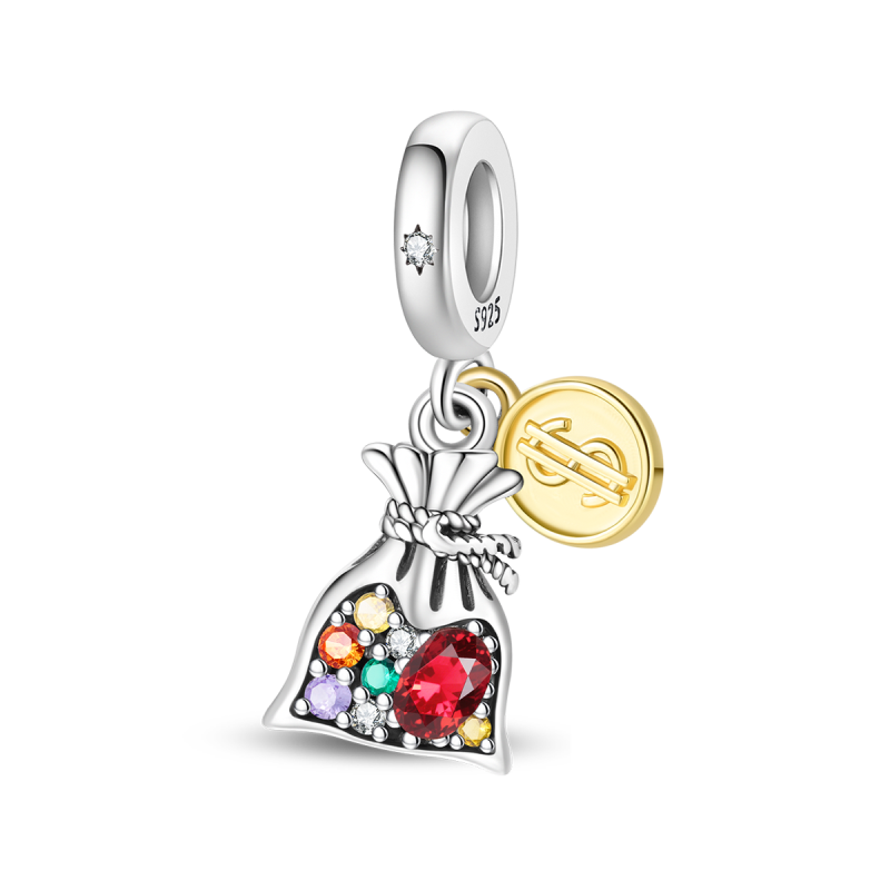 Rich Money Bag Charm