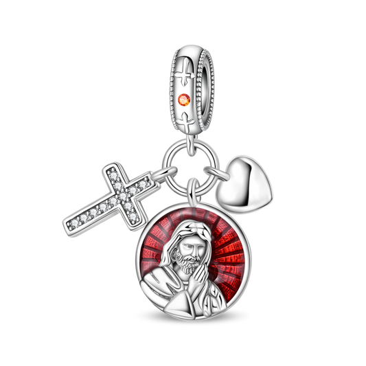 God Loves the World Charm