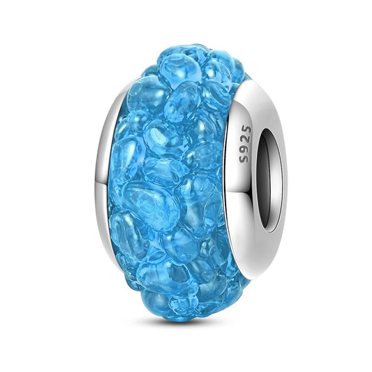 Blue Glass Charm