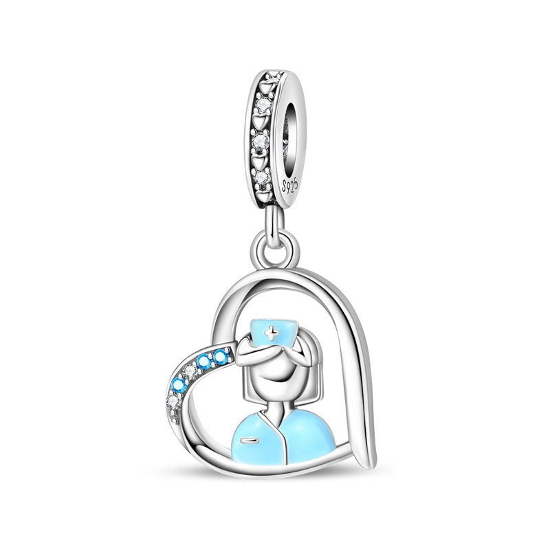 Angel Incarnation Nurse Charm