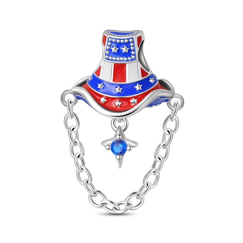 Western Cowboy Hat Charm