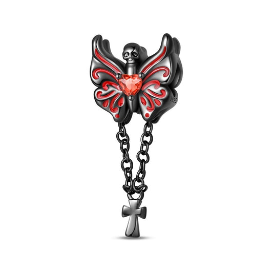 Dark Butterfly Charm