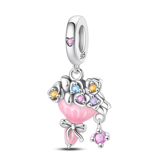 Floral Umbrella Charm