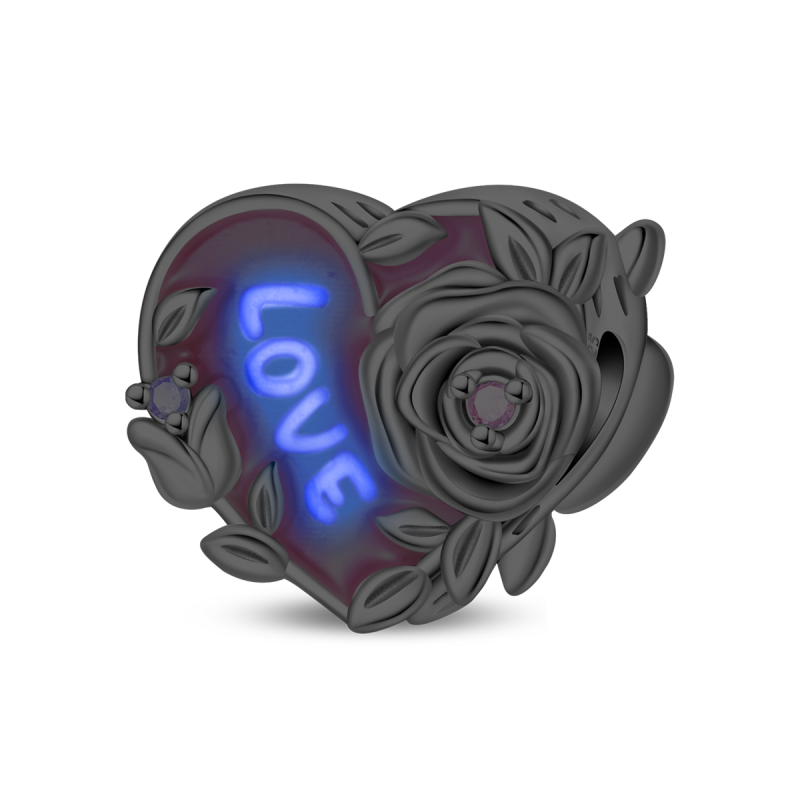 Love Rose Glowing Charm