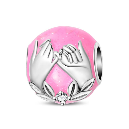 Holding Hands With Glow-In-The-Dark Charm