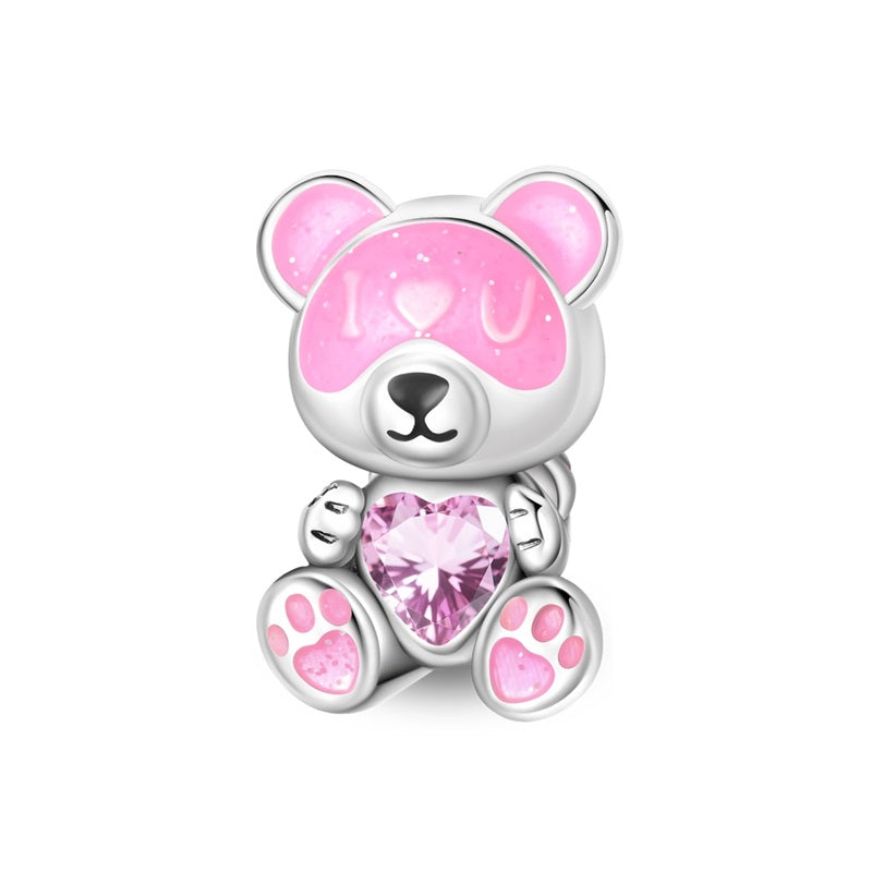 Sweet Bear Glow-in-the-Dark Charm