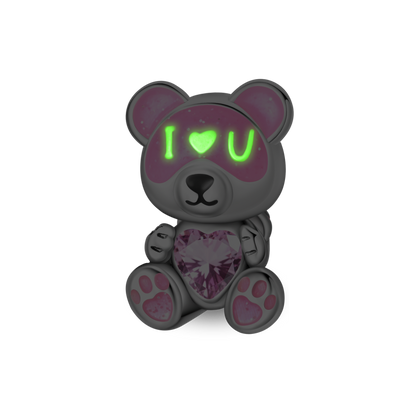 Sweet Bear Glow-in-the-Dark Charm