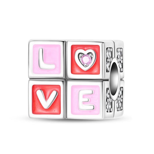 Love Cube Glow-In-The-Dark Charm