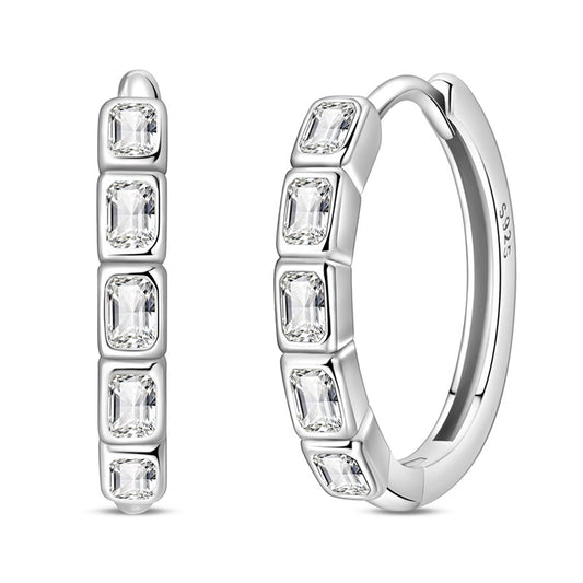 Diamond Roller Earrings