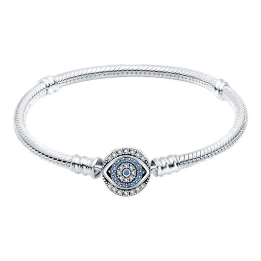 The Blue Eye Charm Bracelet