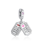 Free Hug and Kiss Charm