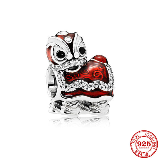 Chinese Lion Dance Charm