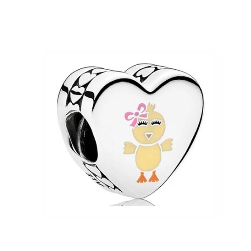 Bow Chick Charm