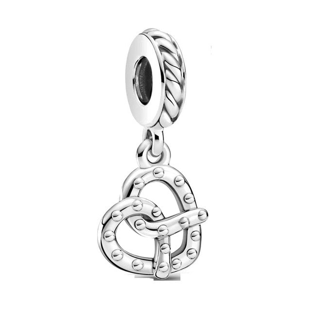 Heart Knot Charm