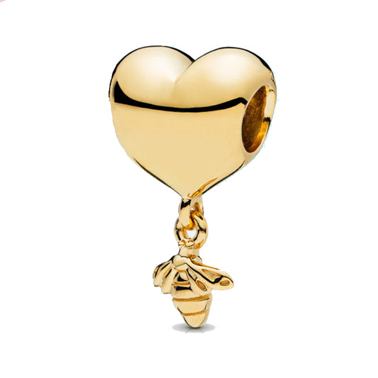 Bee Hot Air Balloon Charm