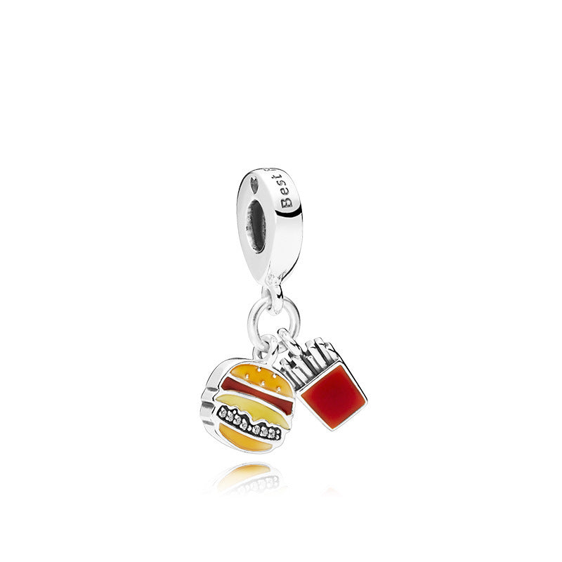 Burger and fries Charm