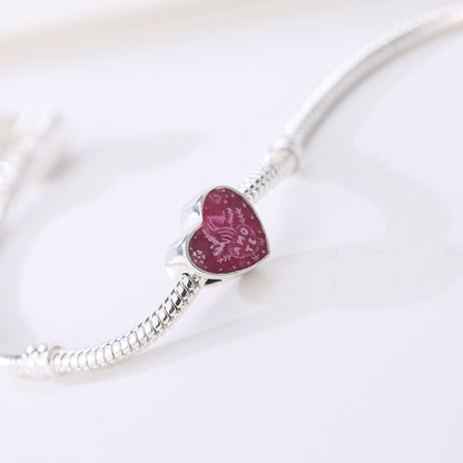 Pink Heart Charm