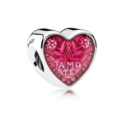 Pink Heart Charm