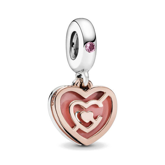 Pink Heart Charm