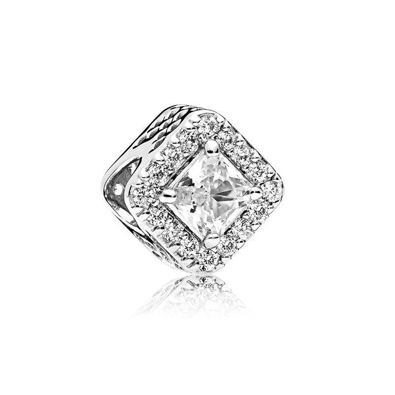 Square Diamond Charm