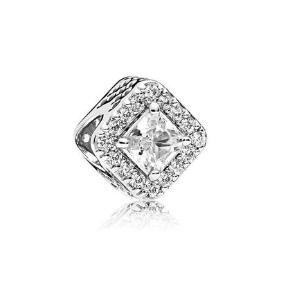 Square Diamond Charm