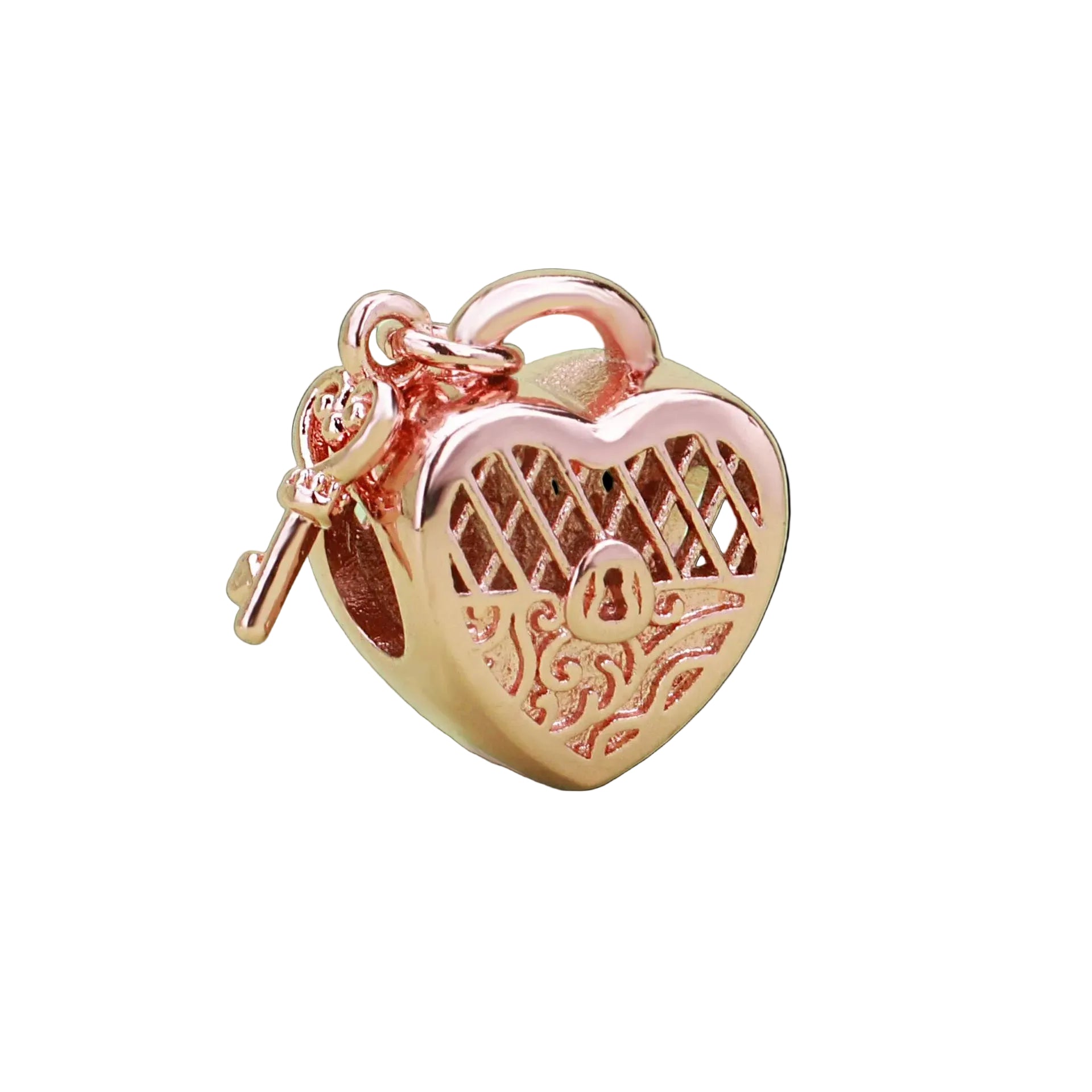 Key To The Heart Charm