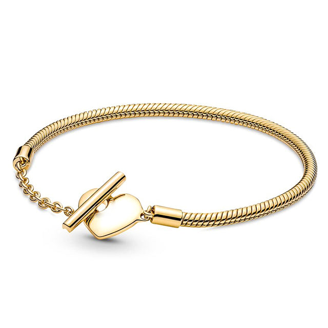 Imprisoned Love Snake Bone Bracelet