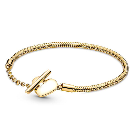 Imprisoned Love Snake Bone Bracelet