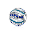 Luminous Blue Ocean Charm