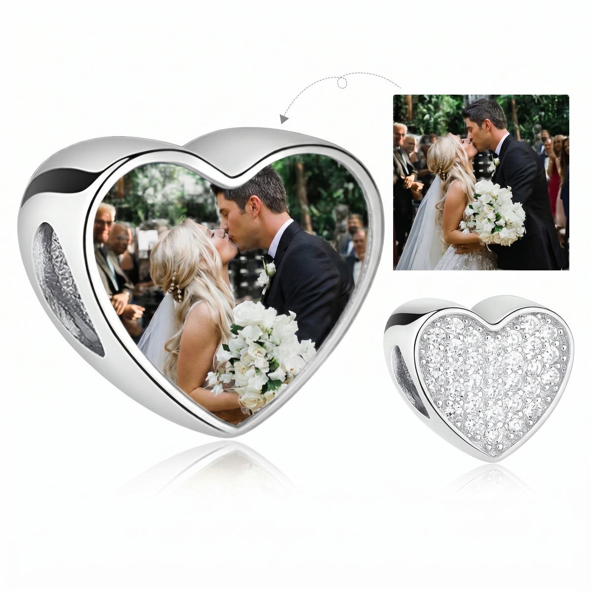 Personalized Custom Photo Charm - Ships Separately