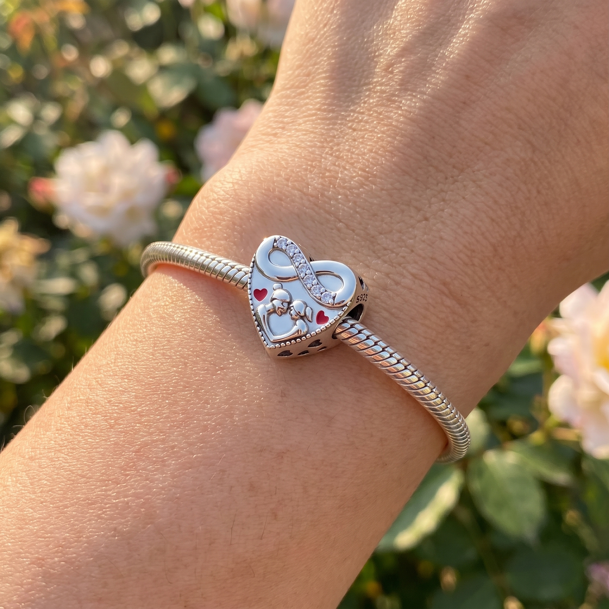 Mom & Daughter Love Charm