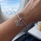 I Love Travel Charm
