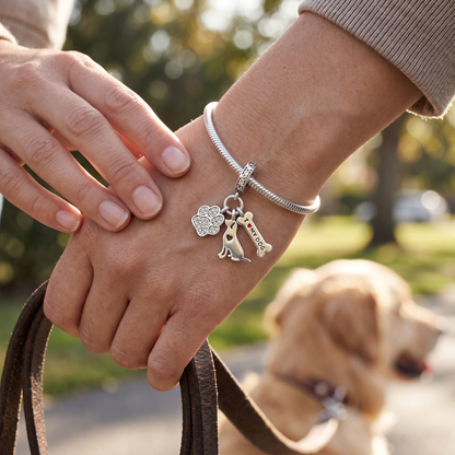 I Love My Dog Triple Charm