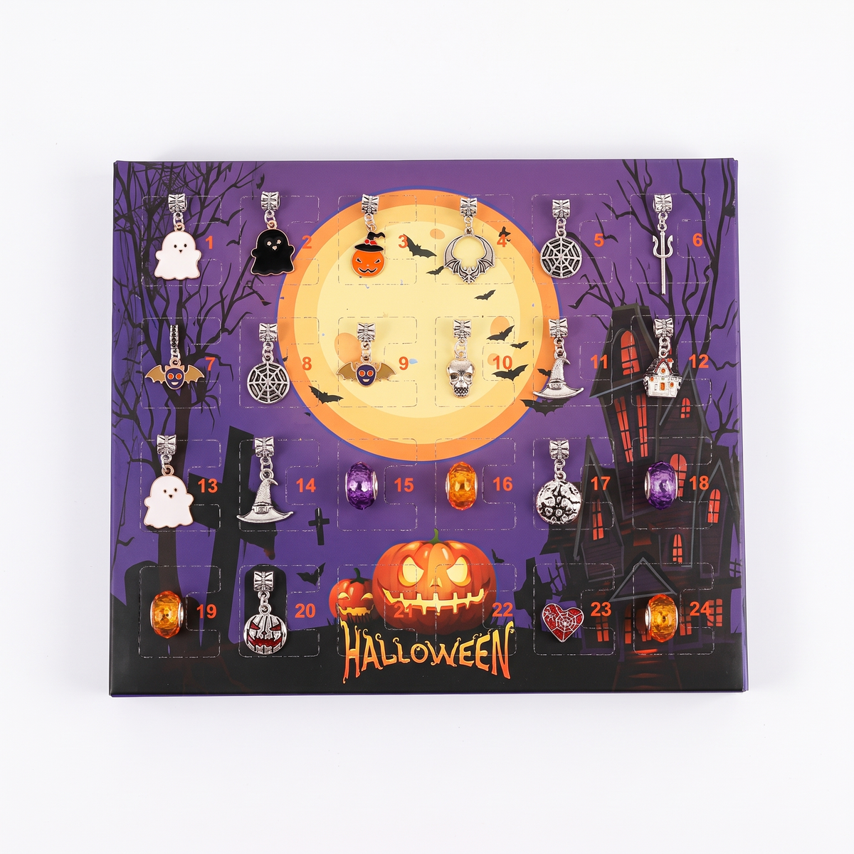 Halloween Advent Calendar 24-Piece Set