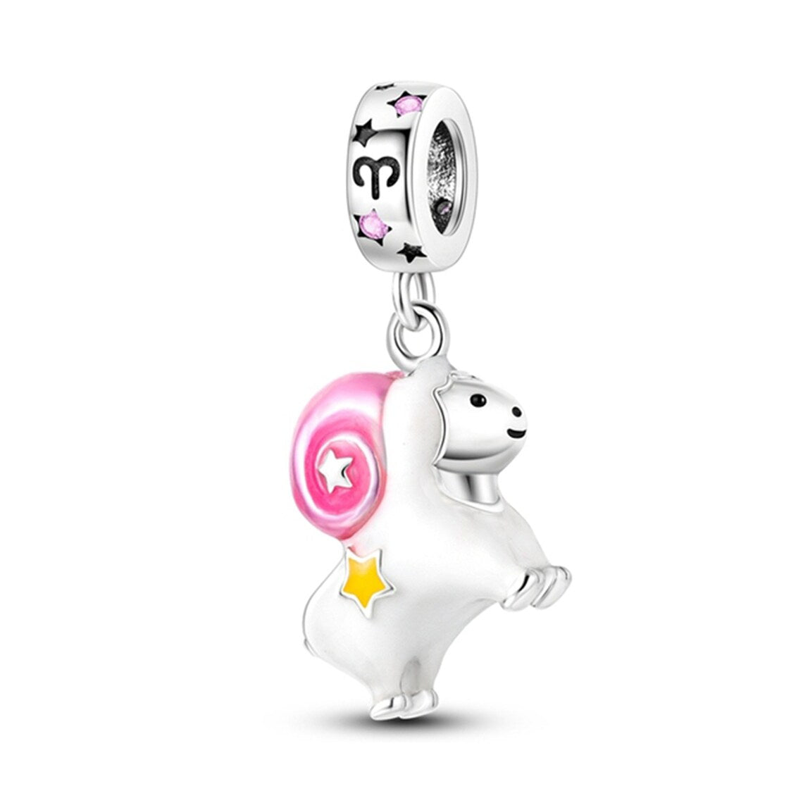 Luminous Glow Aries Charm