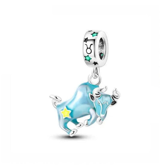 Luminous Glow Taurus Charm